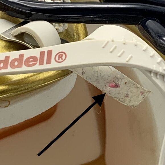 Vtg NCAA Mini Riddell GT Football Helmet Georgia Tech Yellow Jackets Bobby Dodd - Picture 9 of 15